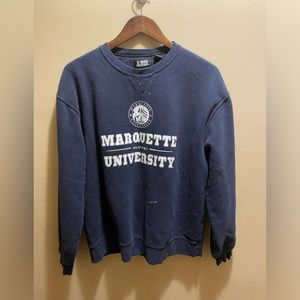 Gear For Sports Marquette University Crewneck..Large…22x24..Large..flaws shown